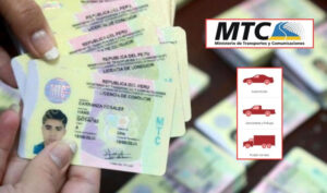 Tipos de Récords de Conductor Disponibles en el MTC