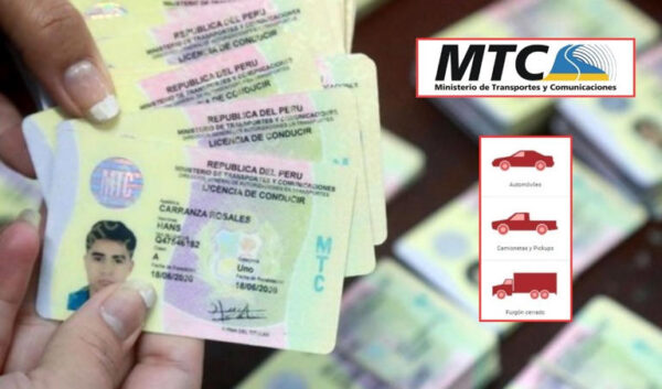 Tipos de Récords de Conductor Disponibles en el MTC