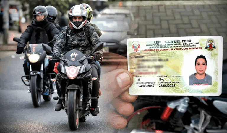 licencia mtc moto primera vez
