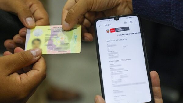 licencia virtual mtc