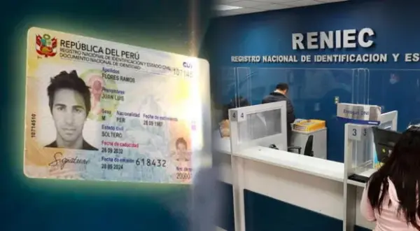 reniec dni registrar primera vez
