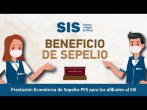 Reembolso por Sepelio del SIS